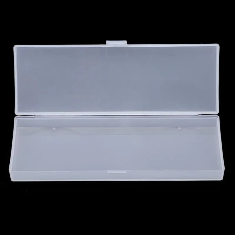 Frosted Matte Plastic Pencil Case – Clear Pen Storage Box Pencil Case Richie's