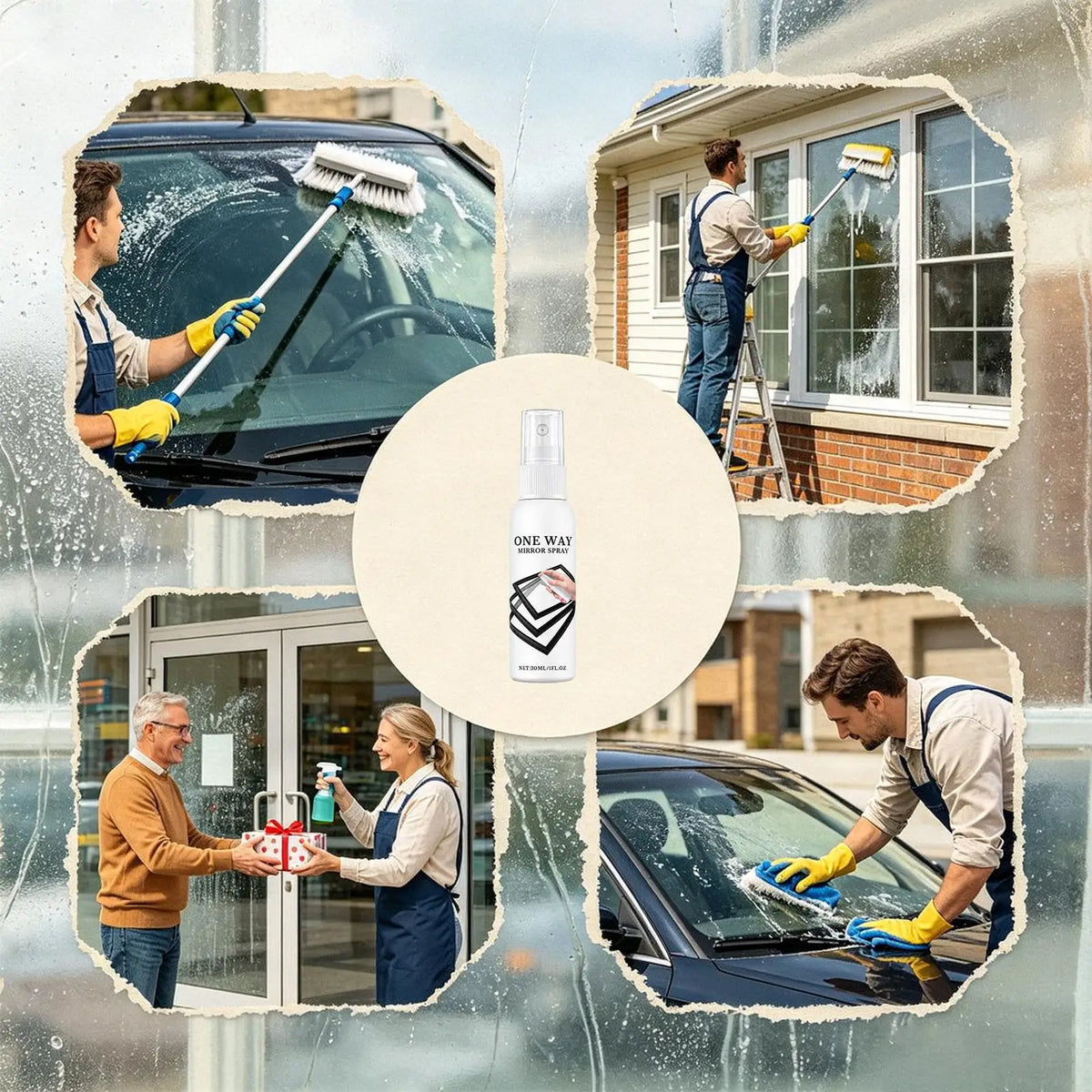 Reflective Window Film Spray – Privacy & Heat Shield 30ml Window Privacy Spray Richie's