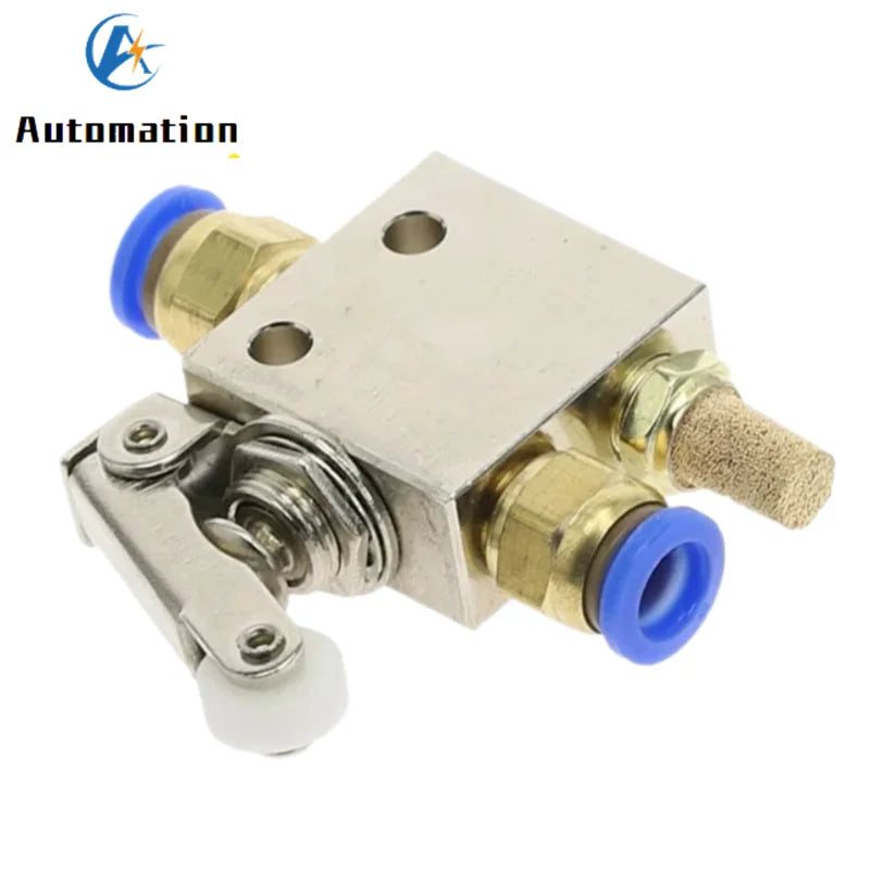 TAC2-31P 2-Position 3-Way Roller Lever Pneumatic Valve 1/8" Pneumatic Valve Richie's