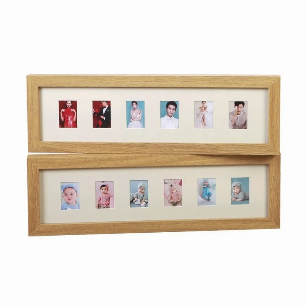 Wooden Multi-Opening Photo Frame – Baby Keepsake Gift Multi-Photo Picture Frame Richie's