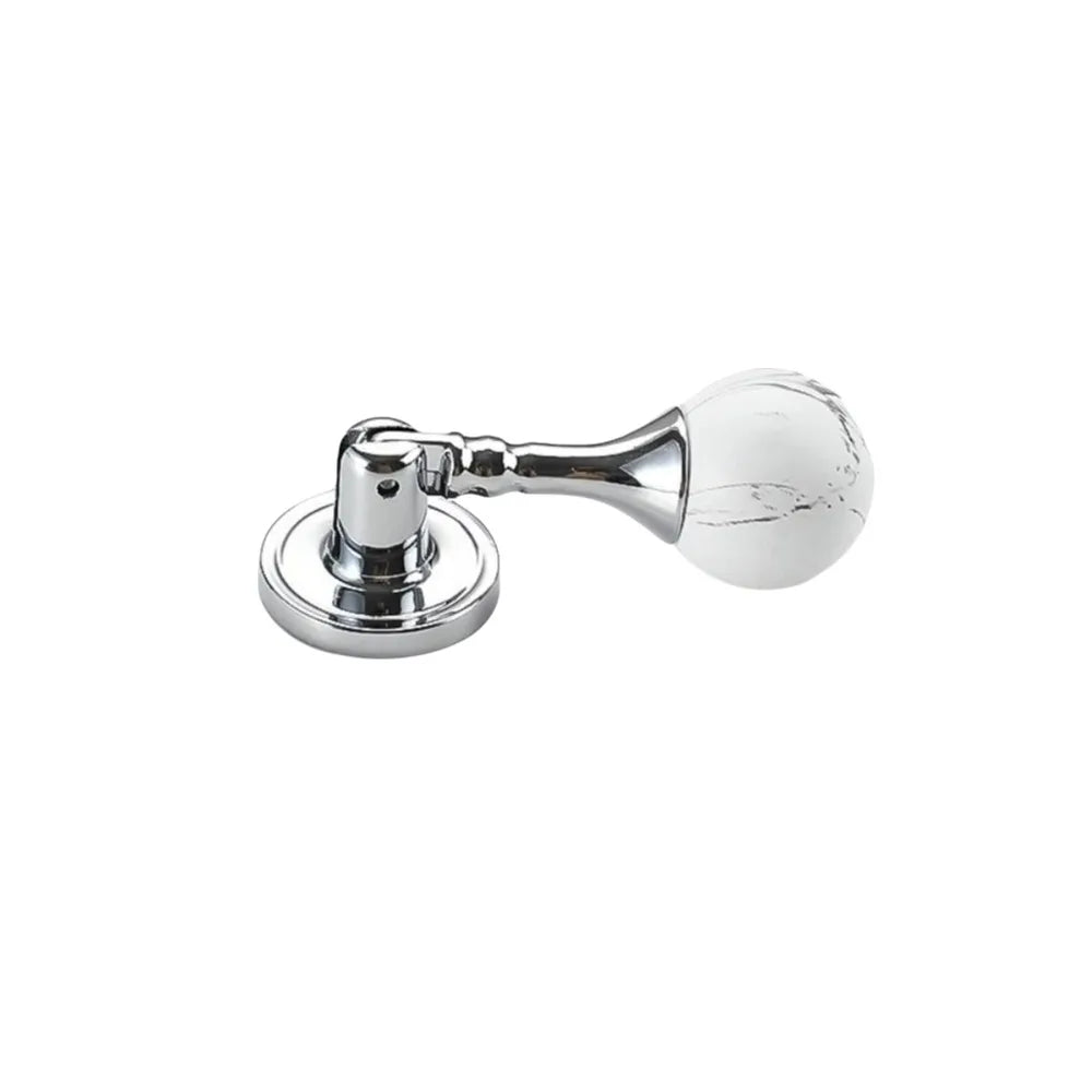 Vintage Walnut Wood Round Ball Cabinet Knobs – Single Hole Cabinet Knob Richie's Silver 4