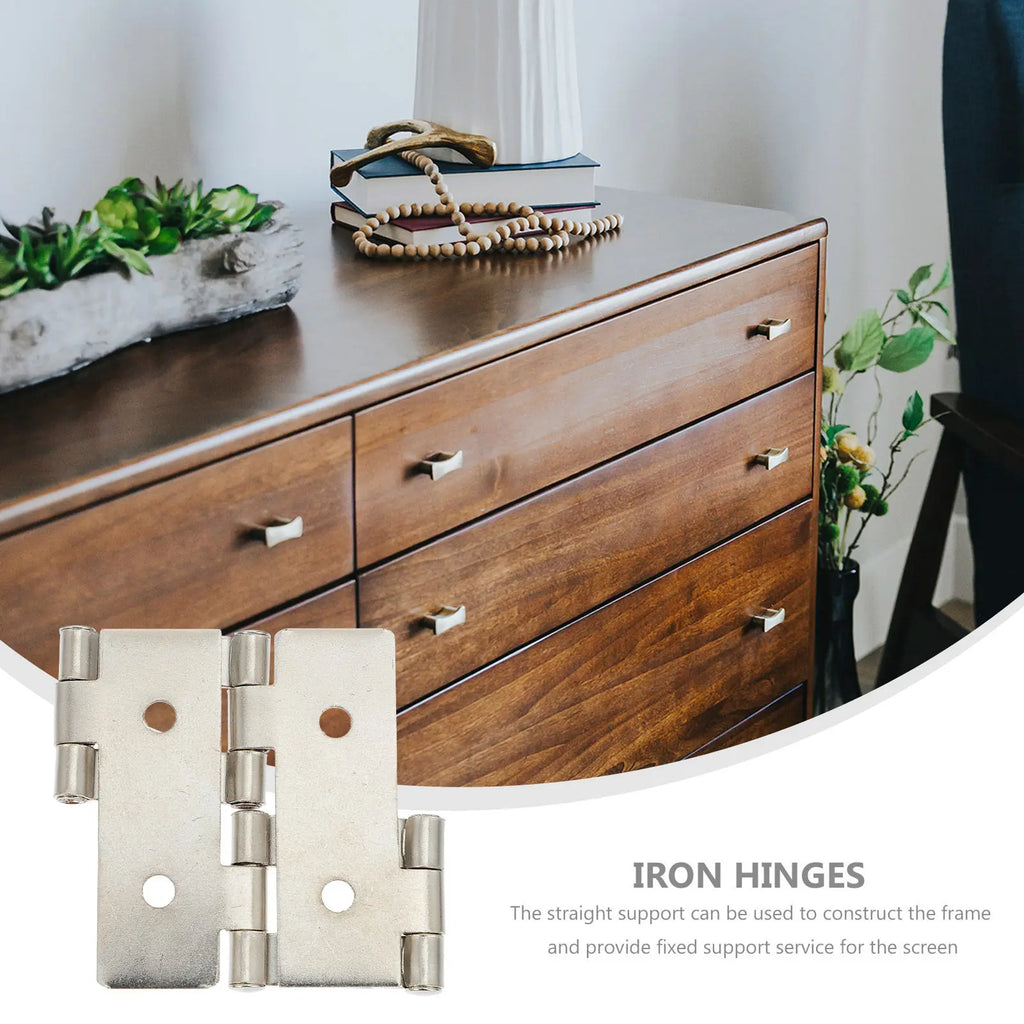 10Pcs Double Acting Iron Cabinet Door Hinges – Rust Proof Cabinet Door Hinges Richie's