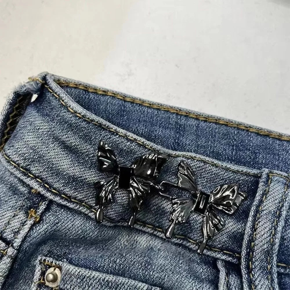 Star & Butterfly Jeans Waist Adjuster Pins – Metal Buttons Waist Adjuster Pins Richie's 3