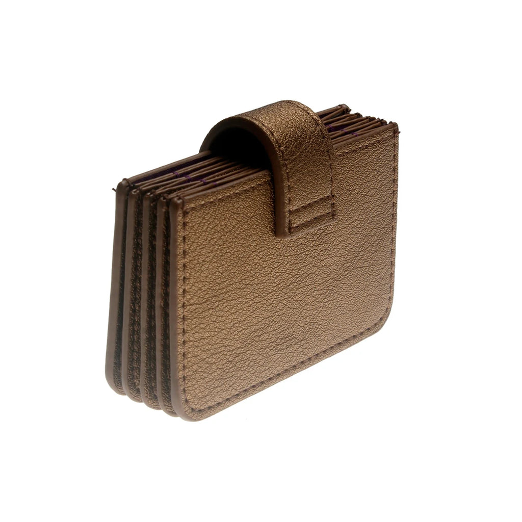 Vintage Americana Mini Wallet – Retractable Card Holder Mini Card Wallet Richie's