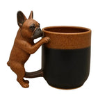 3D Dachshund Coffee Mug – Handcrafted Resin Animal Cup Gift Novelty Coffee Mug Richie's Style 3 <50ml