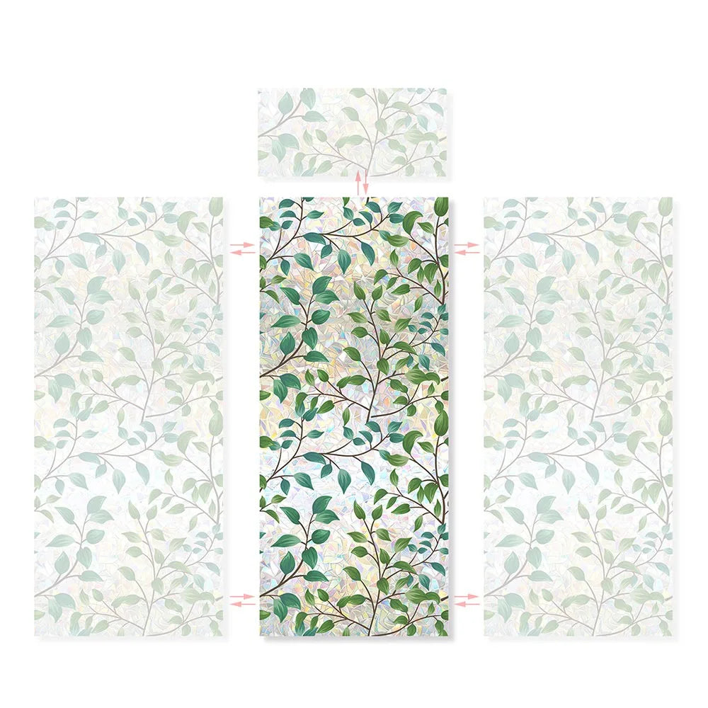 Multicolor Window Privacy Film Static Cling Sun Catcher Decal Window Privacy Film Richie's 6