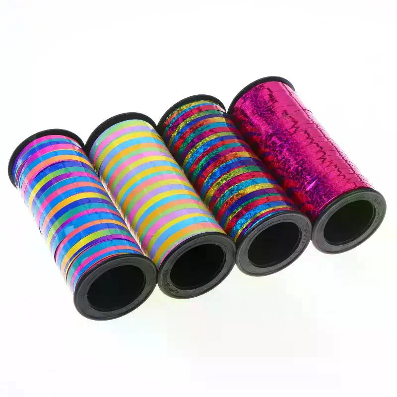 100 Yards Holographic Glitter Curling Ribbon for Gifts & Parties Decorative Craft Ribbon Richie's