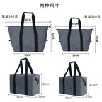 Folding Insulated Cooler Bag Large Capacity Picnic Tote Insulated Cooler Bag Richie's