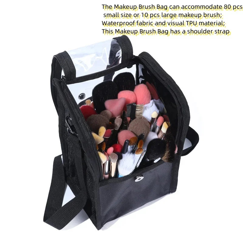 Large Capacity Makeup Brush Bag – Professional Cosmetic Case Makeup Brush Bag Richie's