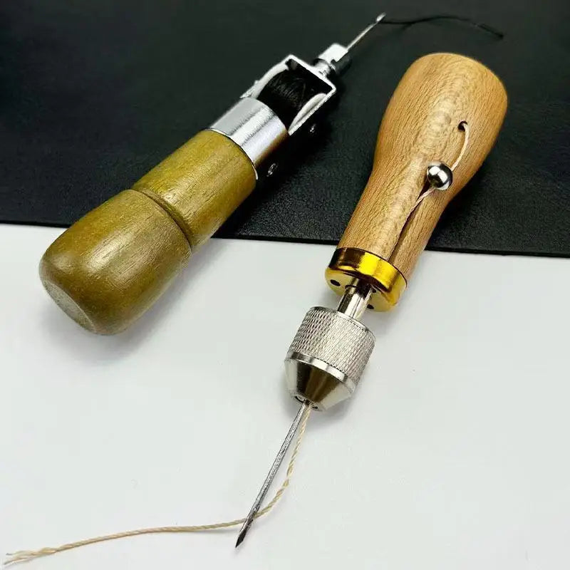 Leather Hand Sewing Awl Kit with Waxed Thread & Edge Tools Leather Craft Tool Kit Richie's