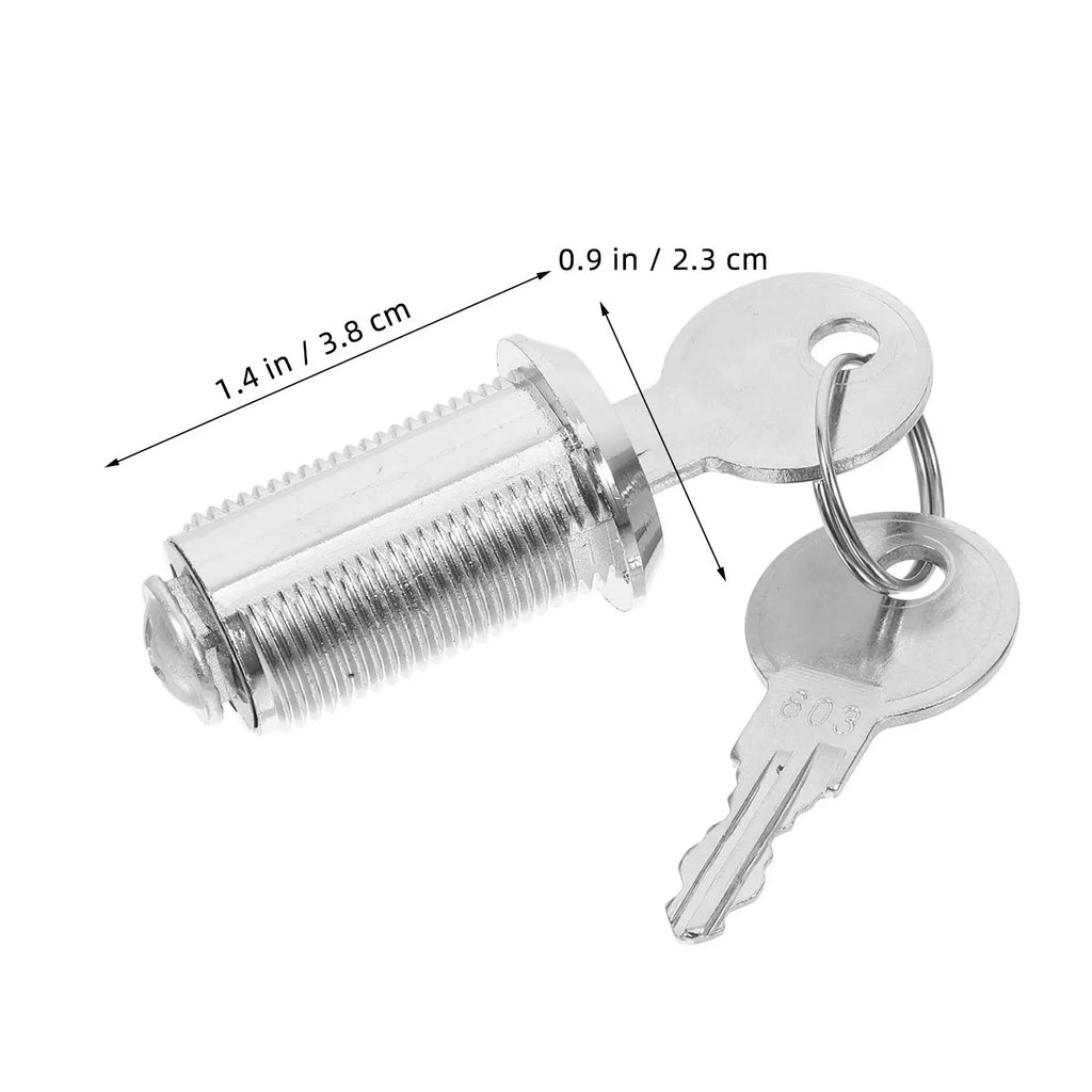 Cam Lock Cabinet & Drawer Lock with Keys – Zinc Alloy Cam Cabinet Lock Richie's