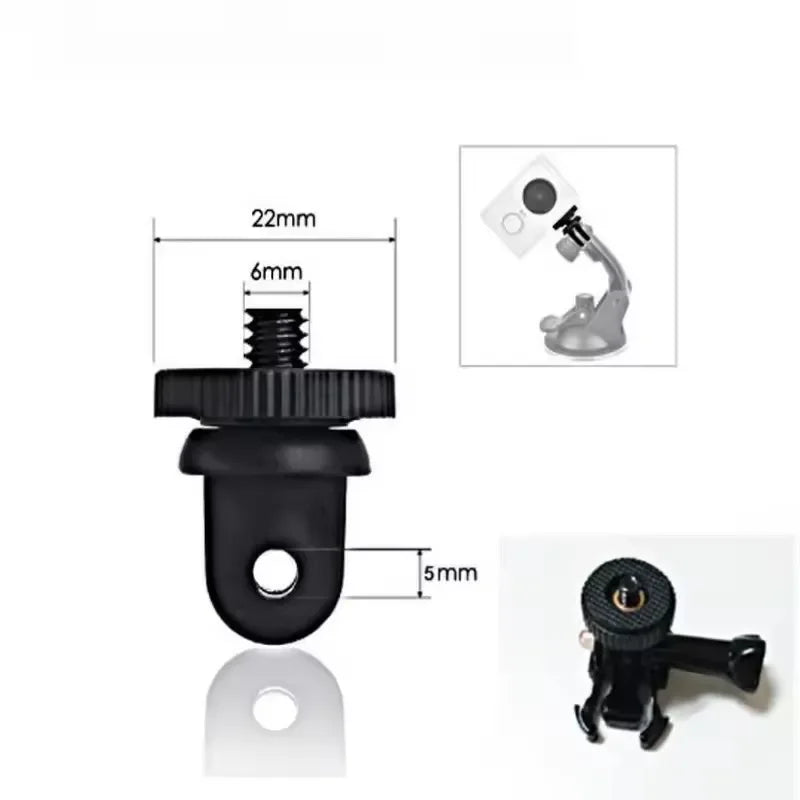 GoPro 1/4" Tripod Mount Screw Adapter – Hero 8 9 10 Camera Mount Adapter Richie's