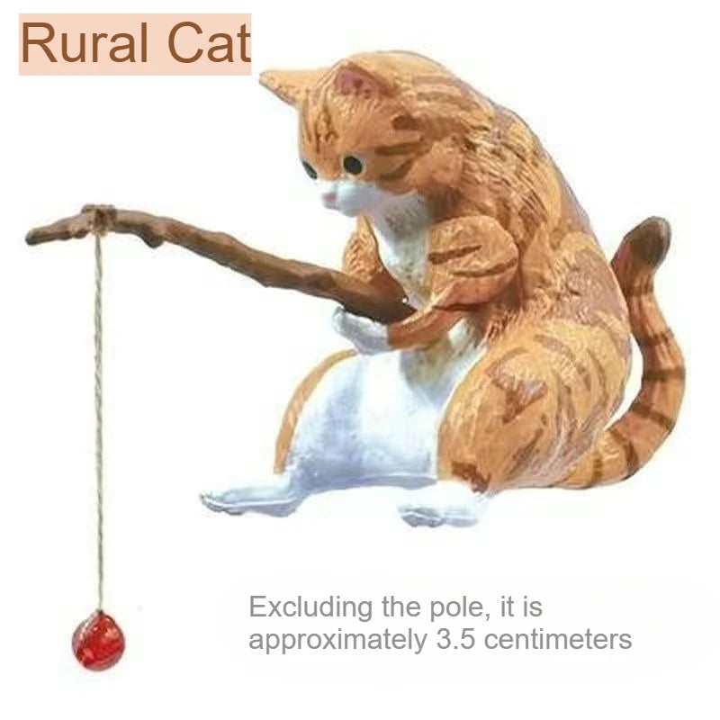 Fishing Cat Fish Tank Ornament – Hanging Resin Aquarium Décor Aquarium Ornament Richie's 1pc Style 2