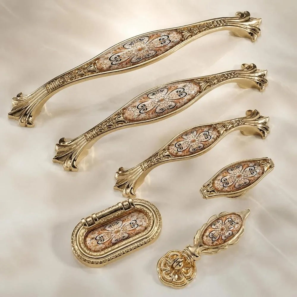 Zinc Alloy Vintage Cabinet Pulls & Drawer Handles 96–192mm Cabinet Drawer Pulls Richie's