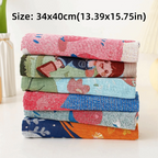 Large 4-Layer Cotton Gauze Hand Towel 34x40cm – Quick Dry Cotton Hand Towel Richie's