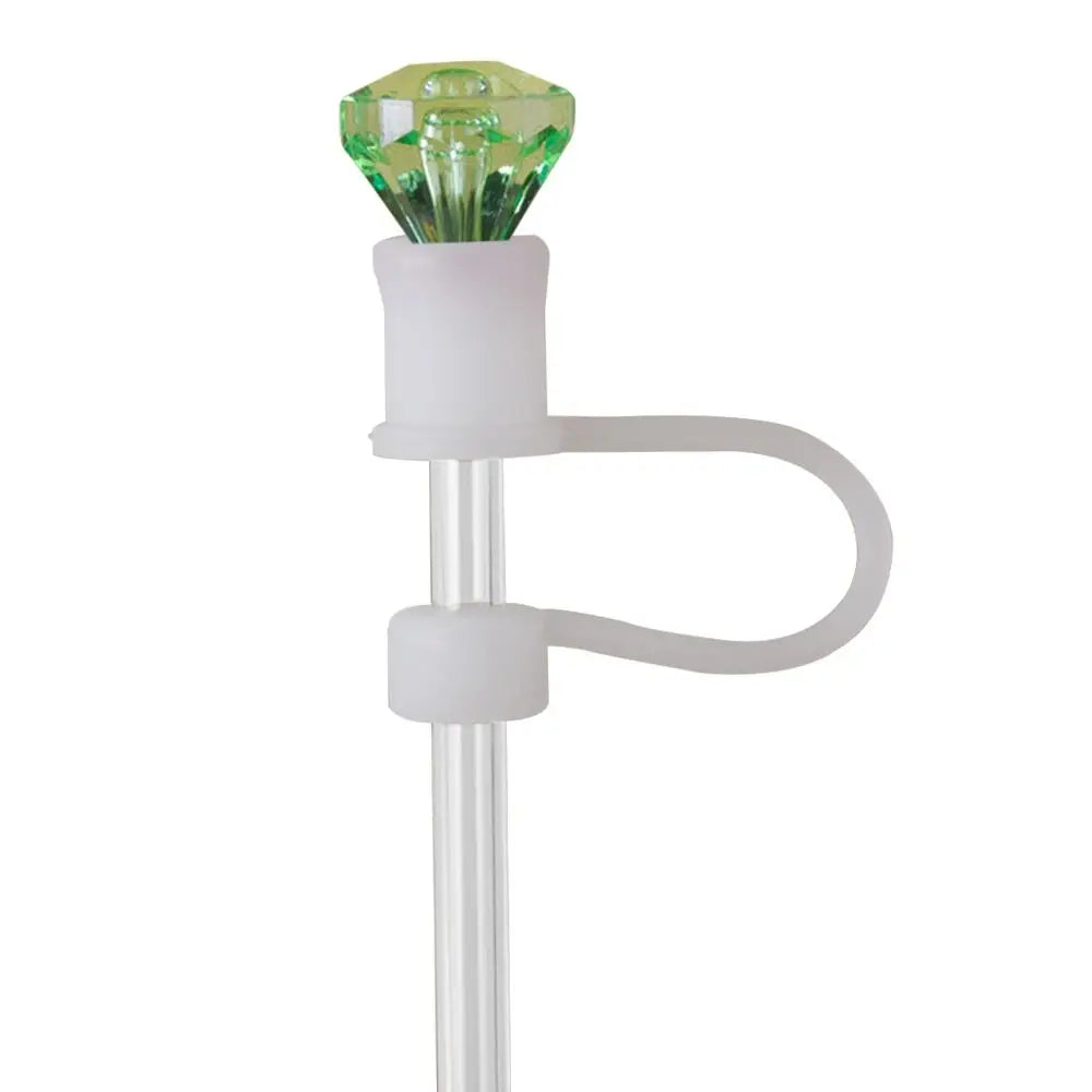 Silicone Straw Plug Diamond Shape Dust Cap | 10 Colors Straw Dust Cap Richie's Color 5