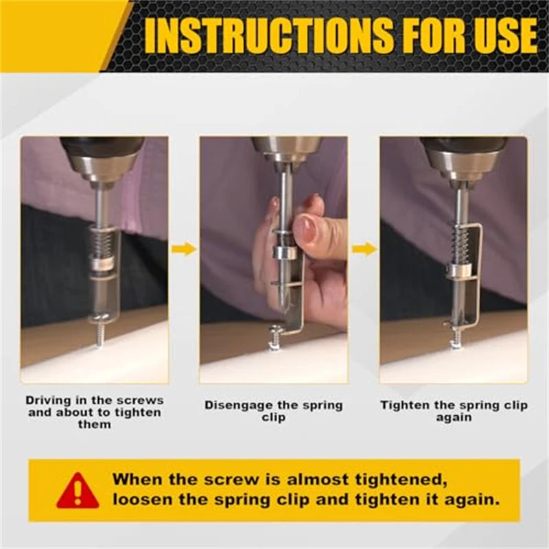 Spring Loaded Screw Holder Bit | Anti-Drop Screwdriver Bit Screwdriver Bit Holder Richie's