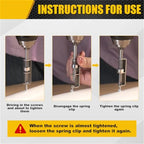 Spring Loaded Screw Holder Bit | Anti-Drop Screwdriver Bit Screwdriver Bit Holder Richie's