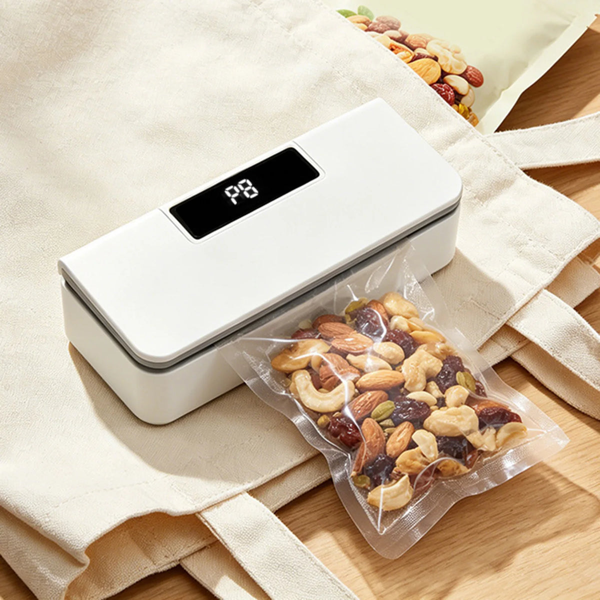 APWIKOGER Rechargeable Mini Bag Sealer – 8-Level Heat Sealer Heat Bag Sealer Richie's