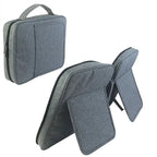 Large Waterproof Bible Cover Bag – Book & Travel Organizer Bible Cover Bag Richie's gray