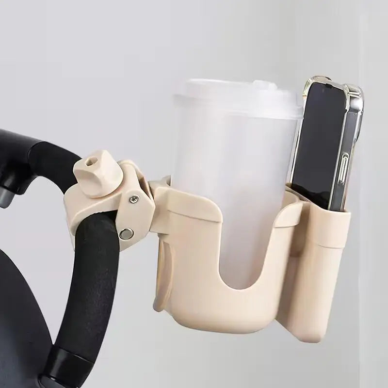 Stroller Cup & Phone Holder – Anti-Slip Pram Accessory Stroller Cup Holder Richie's