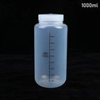 Wide Mouth PP Lab Storage Bottles with Lids 500ml & 1000ml Lab Storage Bottle Richie's 1000ml