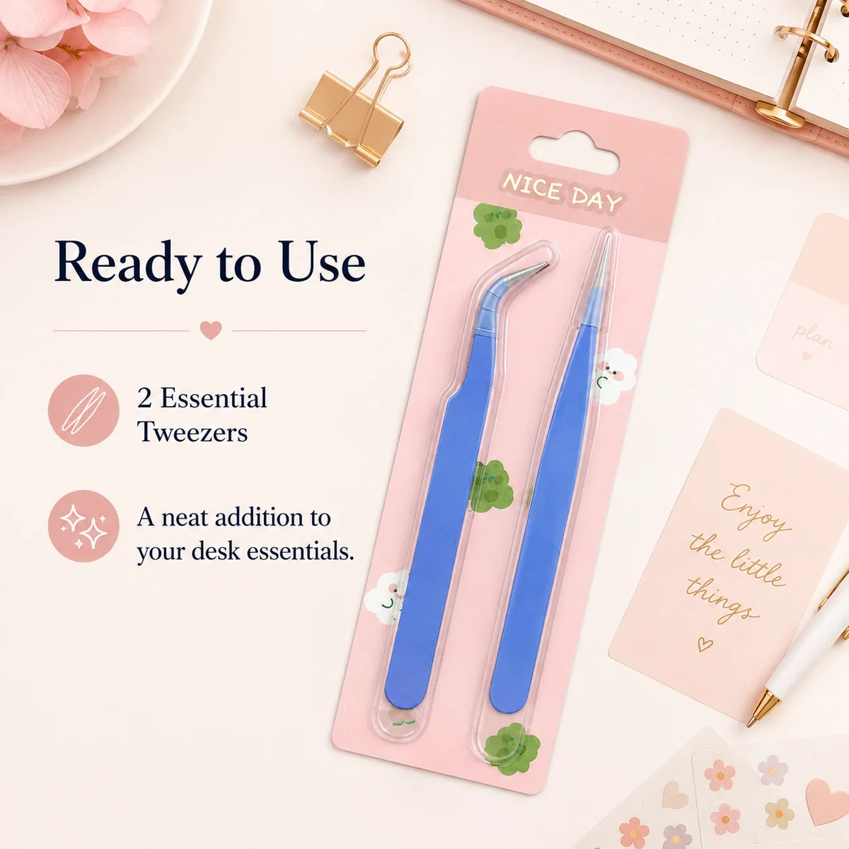 Stainless Steel Precision Tweezers – Industrial & Craft Use Precision Tweezers Richie's