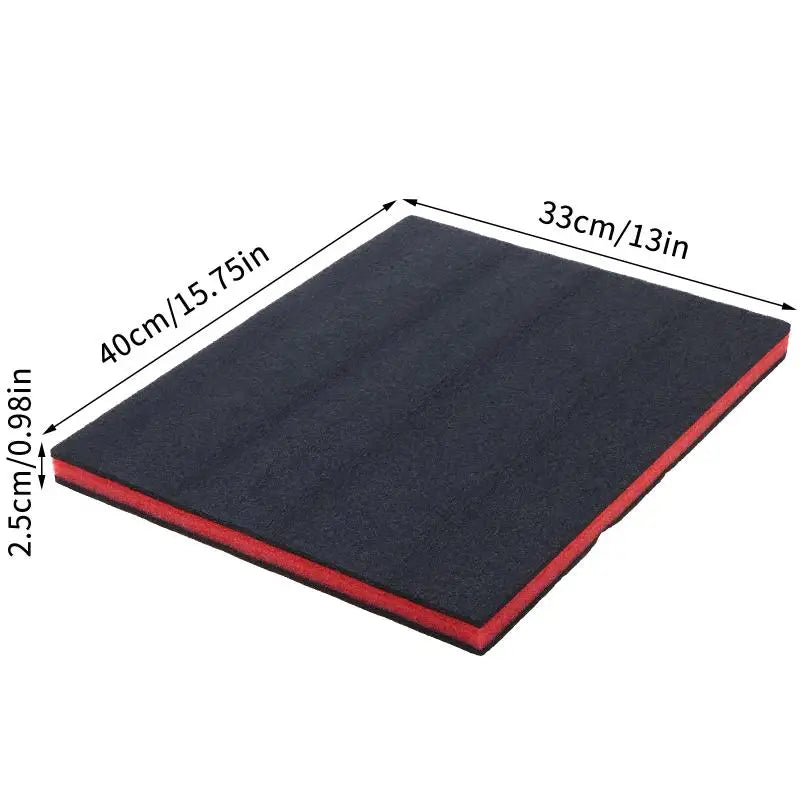 Custom Cut EPE Foam Tool Box Inserts – Toolbox Organizer Foam Tool Box Insert Richie's 400x330x25MM