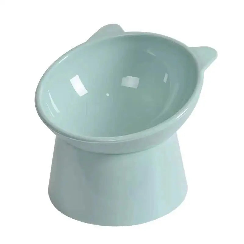 Tilted Elevated Cat Bowl | Whisker-Friendly Pet Feeder Elevated Pet Bowl Richie's A