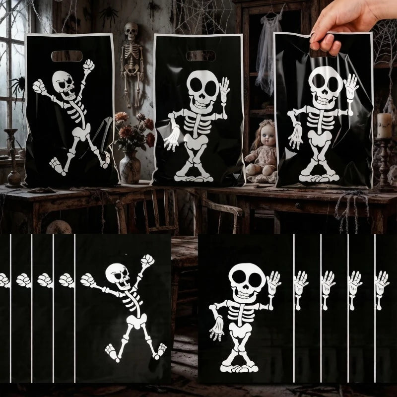 Halloween Skeleton Gift Bags 20/40 Pack – Funny Party Bags Halloween Party Bags Richie's