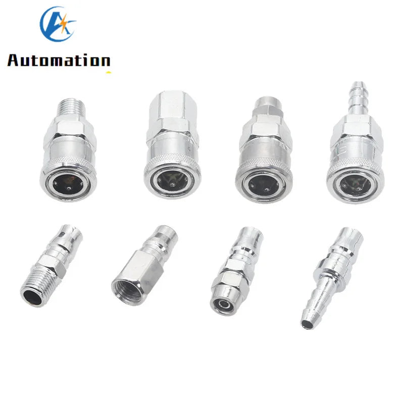 Pneumatic Quick Release Fittings – Air Compressor Hose Coupler Pneumatic Air Fitting Richie's