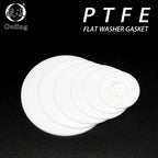 PTFE Teflon Flat Gasket Washer M4–M57 | 1–3mm Seal Ring PTFE Gasket Washer Richie's