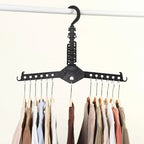 Foldable Plastic Clothes Hanger – Stackable Space-Saving Clothes Hanger Richie's