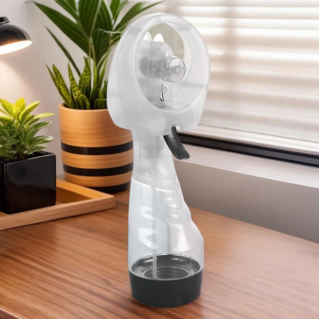 Portable Misting Fan 350ml Water Tank – Desk & Outdoor Misting Fan Richie's