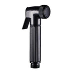 Black Brass Handheld Bidet Sprayer – Hot Cold Toilet Shower Kit Bidet Sprayer Kit Richie's black