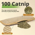 Catnip Kicker Toy – Sisal Scratch & Bite Pillow for Cats Cat Kicker Toy Richie's