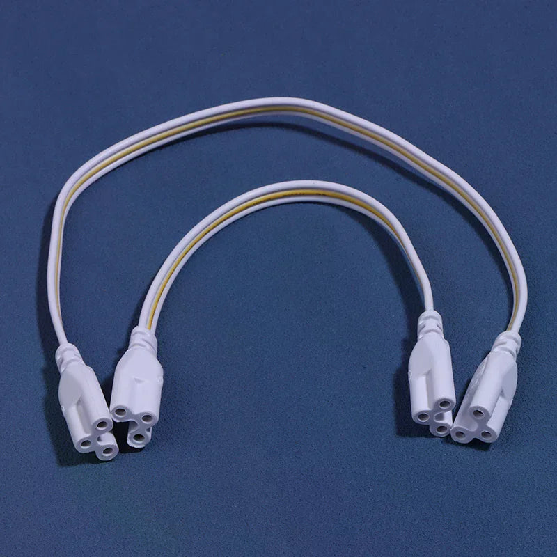 5-Pack T4/T5/T8 LED Tube 3-Pin Extension Connector Cable LED Tube Connector Cable Richie's
