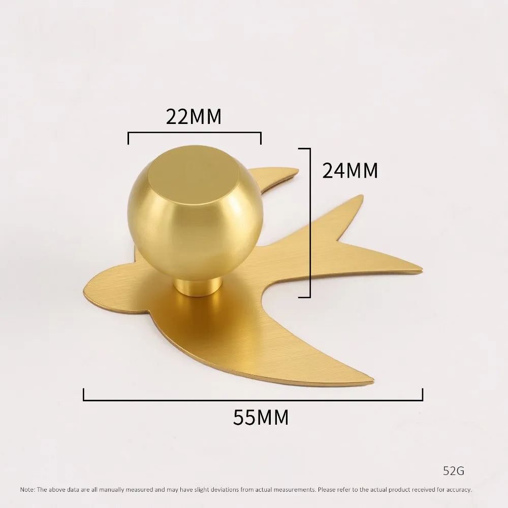 Modern Brass Cabinet Pull Gold with Backplate – Drawer Handle Cabinet Pull Handle Richie's 1F