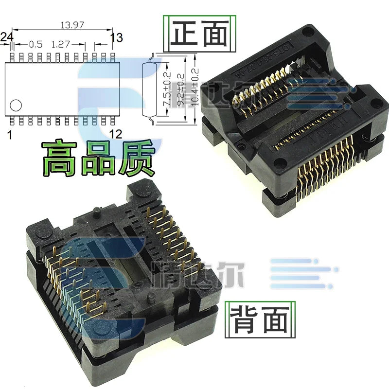 SOP TSSOP Programmer Adapter Socket 150–300MIL | Bare Socket