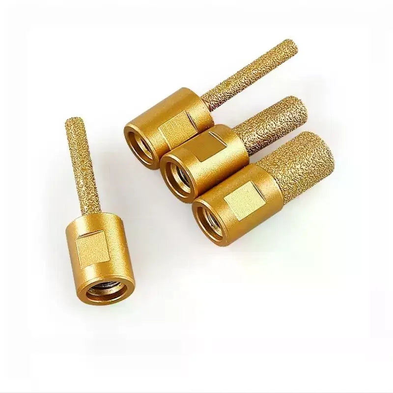 Vacuum Brazed Burr Grinding Head 6/10/15mm Angle Grinder Rotary Grinding Head Richie's