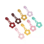 6-Color Flower Zipper Pulls for #3 Nylon Zippers – 10 Pcs Sewing Zipper Pulls Richie's