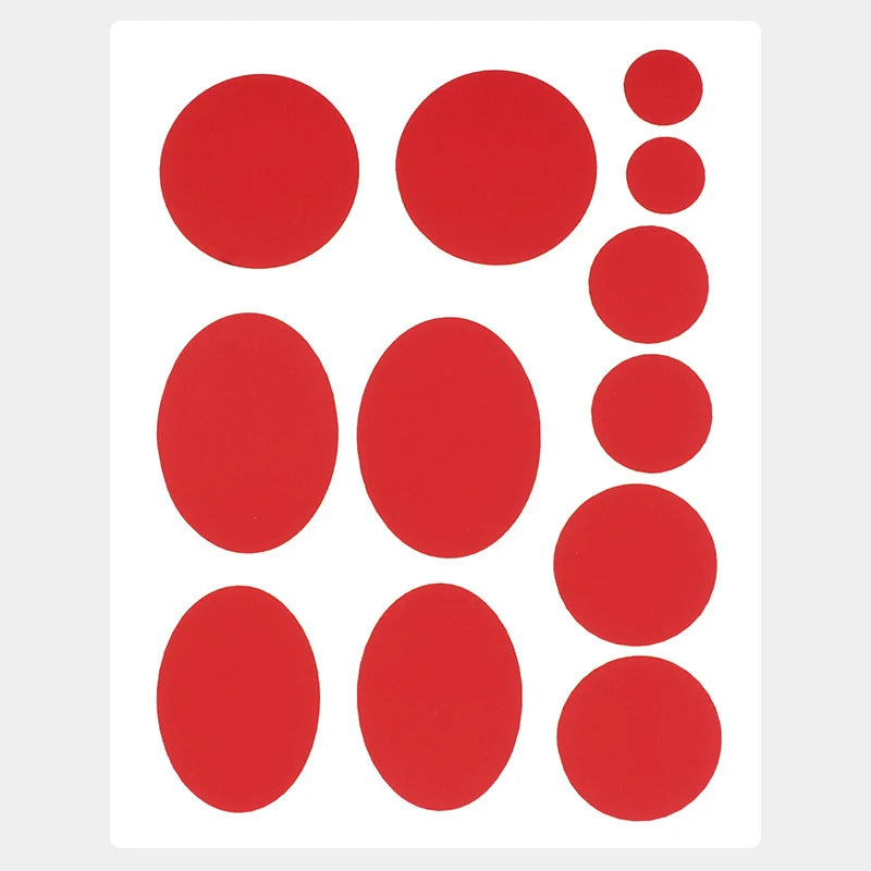 Self-Adhesive Nylon Repair Patches for Jackets & Garments Fabric Repair Patches Richie's red2