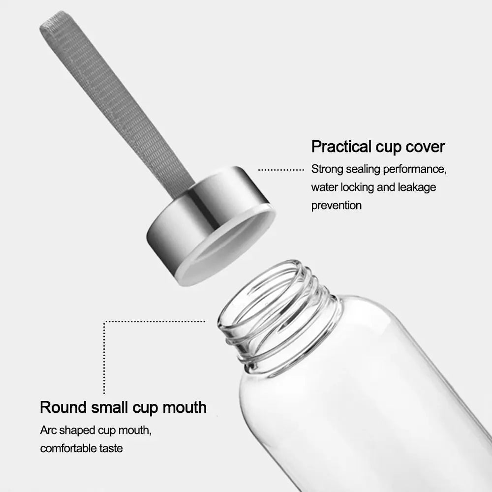 BPA-Free Portable Sport Water Bottle with Rope 300–500ml Sport Water Bottle Richie's