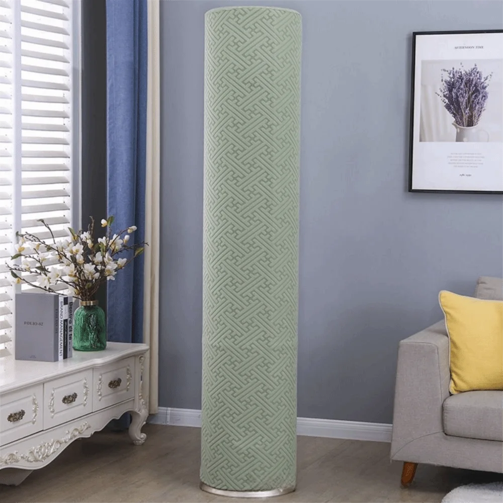High Elasticity Standing AC Dust Cover – Large Cylindrical AC Dust Cover Richie's Green
