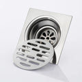Stainless Steel Square Floor Drain – Large Flow Deodorizing Floor Drain Richie's 10x10