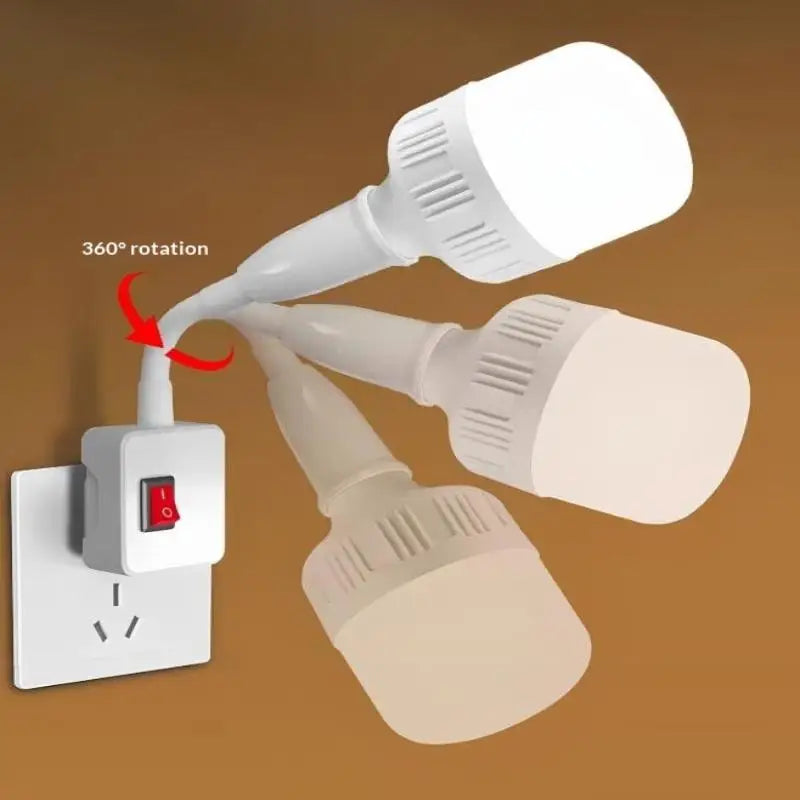 E27 Lamp Holder Socket with Switch – LED Bulb Base Lamp Holder Socket Richie's
