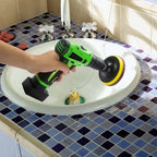 Power Scrubber Scouring Pad Kit – Drill Attachment for Tile & Tubs Drill Scrubber Kit Richie's