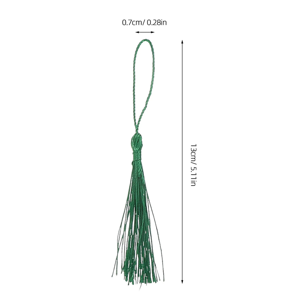 50Pcs Silk-Like Polyester Tassels for Jewelry & Crafts Craft Tassels Richie's