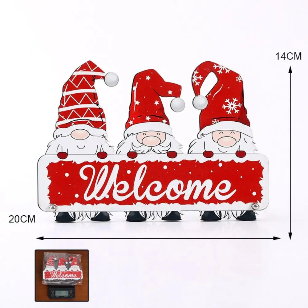 Wooden Santa Claus Christmas Tree Desktop Decoration Ornament Christmas Table Decoration Richie's