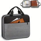 Bible Cover Bag with Zippered Pockets & Handle – Unisex Bible Carry Bag Richie's